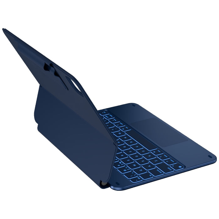 Калъф Typecase Edge с клавиатура за iPad Air 11" M2 2024 / M3 2025 / M4 2026, тихоокеански син