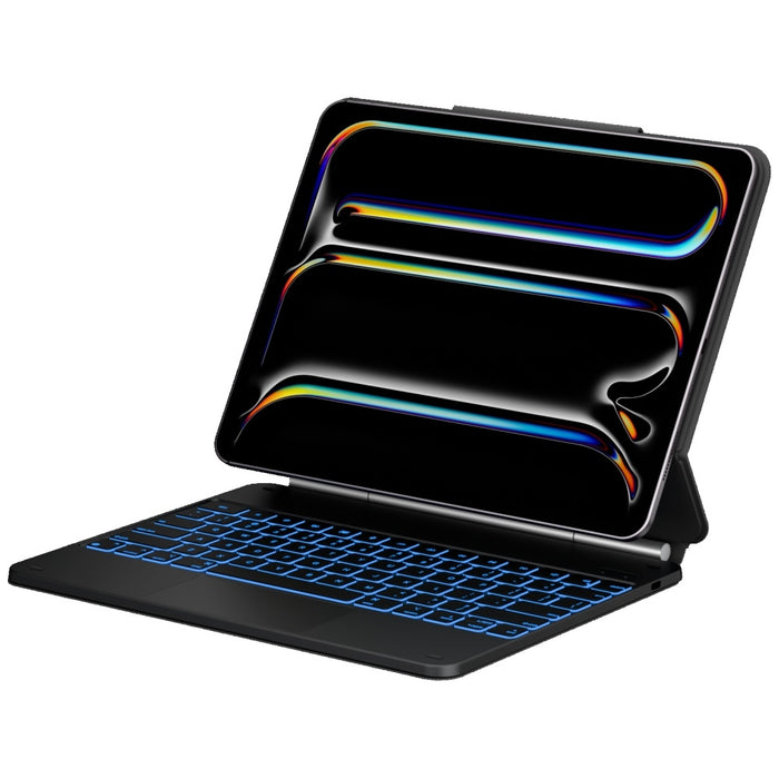 Калъф Typecase Edge с клавиатура за iPad Air 13" M2 2024 / M3 2025 / M4 2026, черен