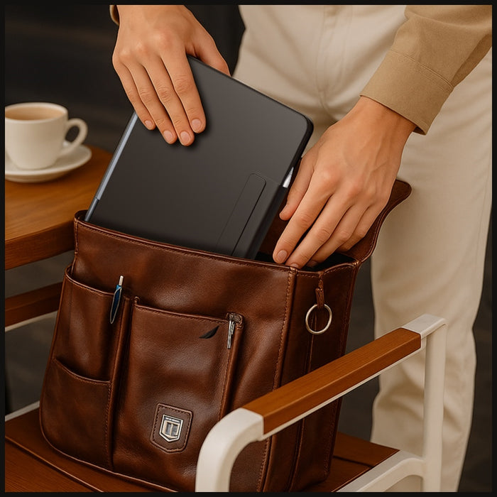 Калъф Typecase Edge с клавиатура за iPad Air 13" M2 2024 / M3 2025 / M4 2026, черен