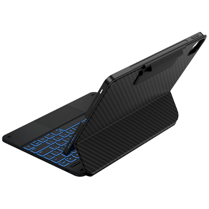 Калъф Typecase Edge + с клавиатура за iPad Air 13" M2 2024 / M3 2025 / M4 2026, въглеродни влакна
