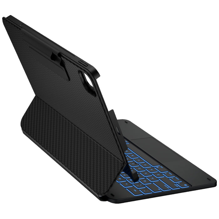 Калъф Typecase Edge + с клавиатура за iPad Air 13" M2 2024 / M3 2025 / M4 2026, въглеродни влакна