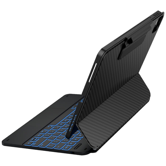 Калъф Typecase Edge + с клавиатура за iPad Air 13" M2 2024 / M3 2025 / M4 2026, въглеродни влакна