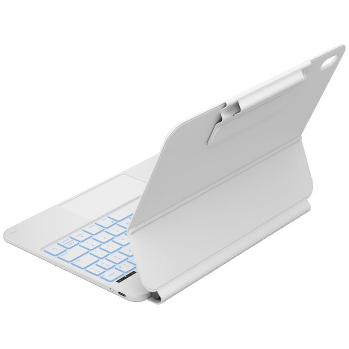 Калъф Typecase Edge с клавиатура за iPad 11" (A16) 2025 / iPad 10.9" 2022, бял