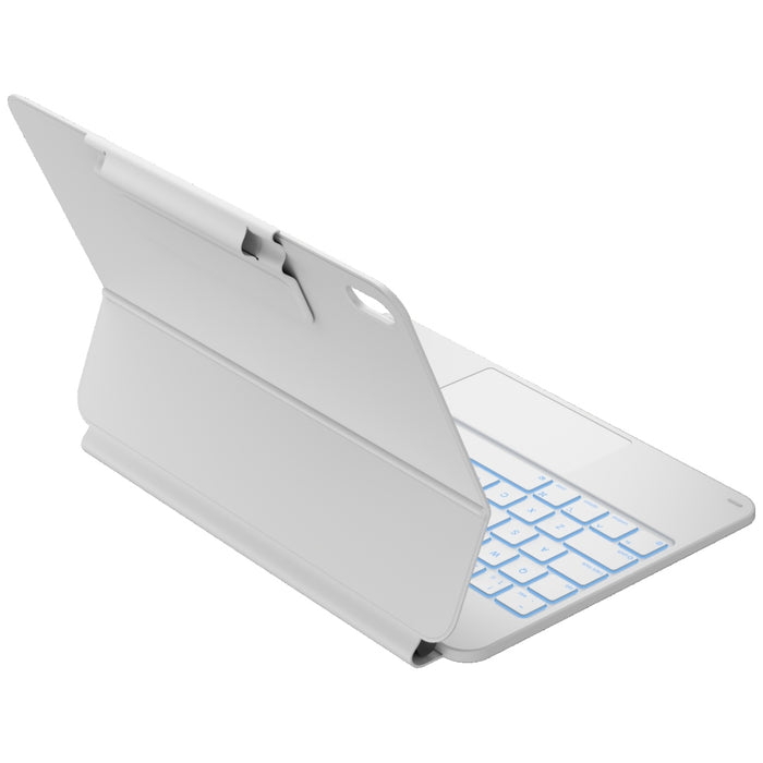 Калъф Typecase Edge с клавиатура за iPad 11" (A16) 2025 / iPad 10.9" 2022, бял