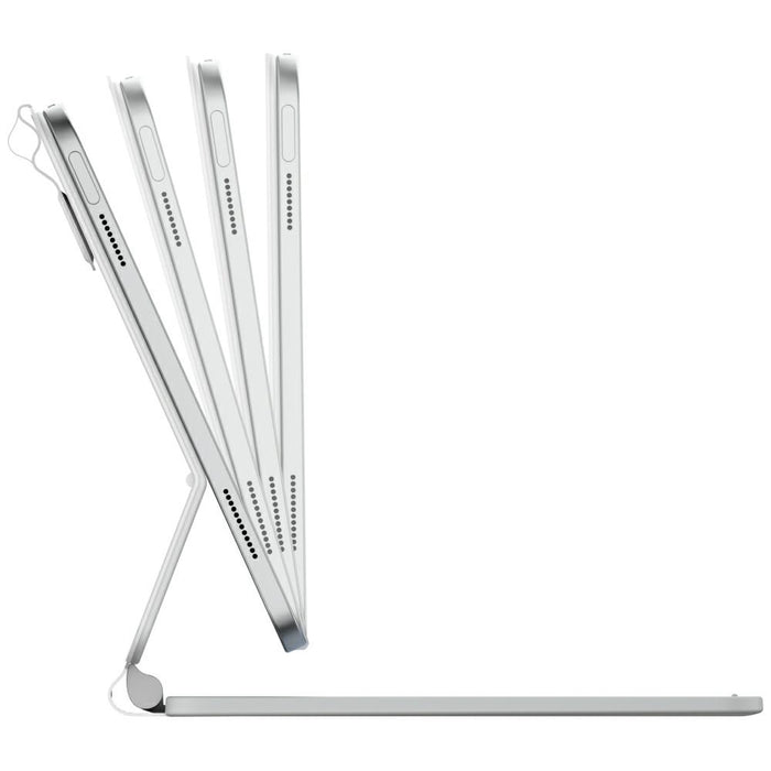 Калъф Typecase Edge с клавиатура за iPad 11" (A16) 2025 / iPad 10.9" 2022, бял