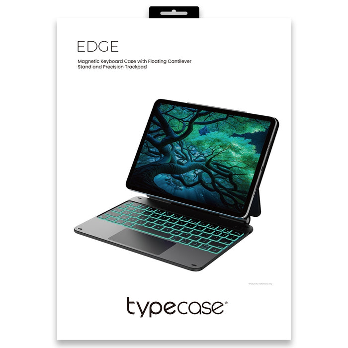 Калъф Typecase Edge с клавиатура за iPad 11" (A16) 2025 / iPad 10.9" 2022, бял