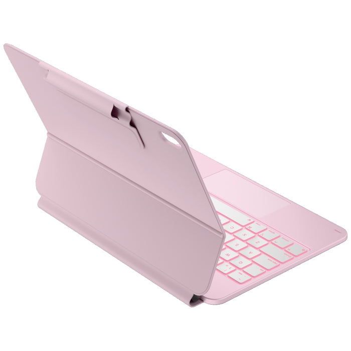 Калъф Typecase Edge с клавиатура за iPad 11" (A16) 2025 / iPad 10.9" 2022, розов