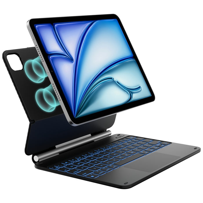 Калъф Typecase Edge с клавиатура за iPad Air 11" M2 2024 / M3 2025 / M4 2026, въглеродни влакна