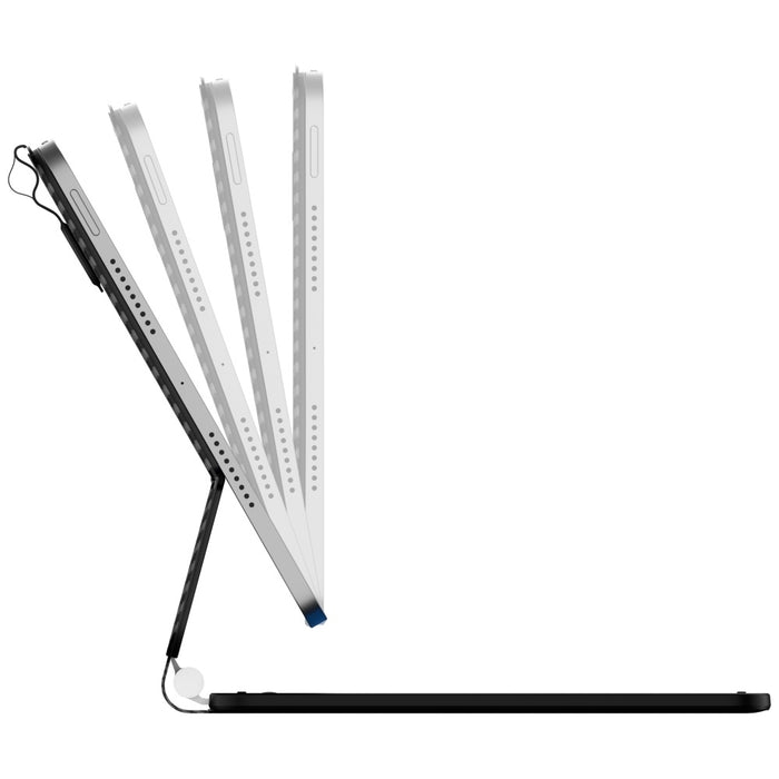 Калъф Typecase Edge с клавиатура за iPad Pro 11" 2024/2025, въглеродни влакна