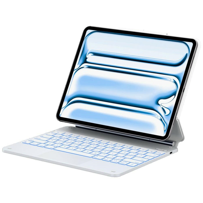 Калъф Typecase Edge с клавиатура за iPad Air 13" 2024/2025, бял