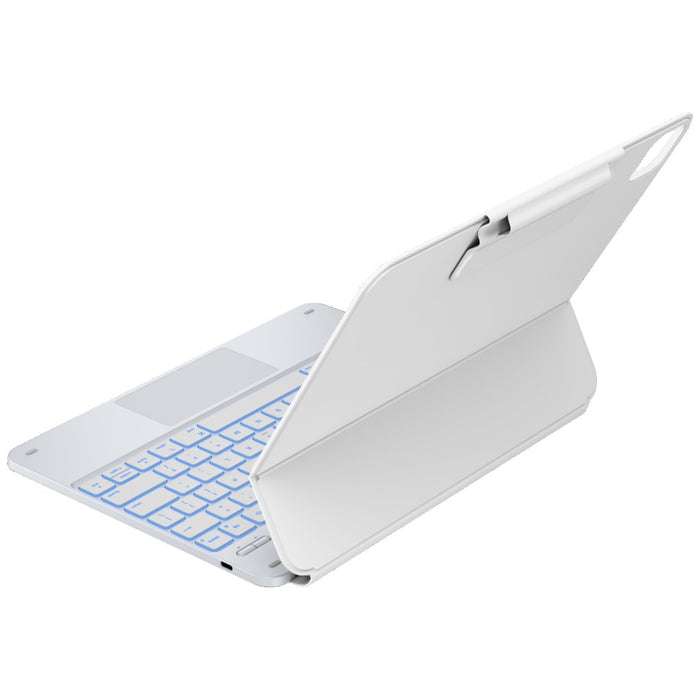 Калъф Typecase Edge с клавиатура за iPad Air 13" 2024/2025, бял
