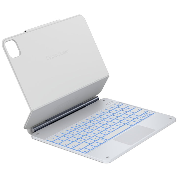 Калъф Typecase Edge с клавиатура за iPad Air 13" 2024/2025, бял