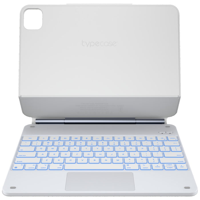 Калъф Typecase Edge с клавиатура за iPad Air 13" 2024/2025, бял