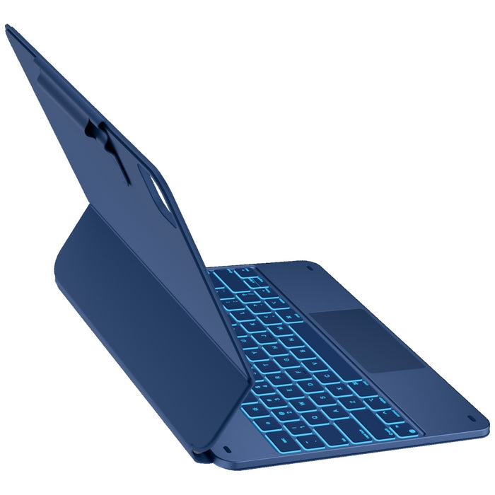 Калъф Typecase Edge с клавиатура за iPad Air 13" M2 2024 / M3 2025 / M4 2026, тихоокеански син