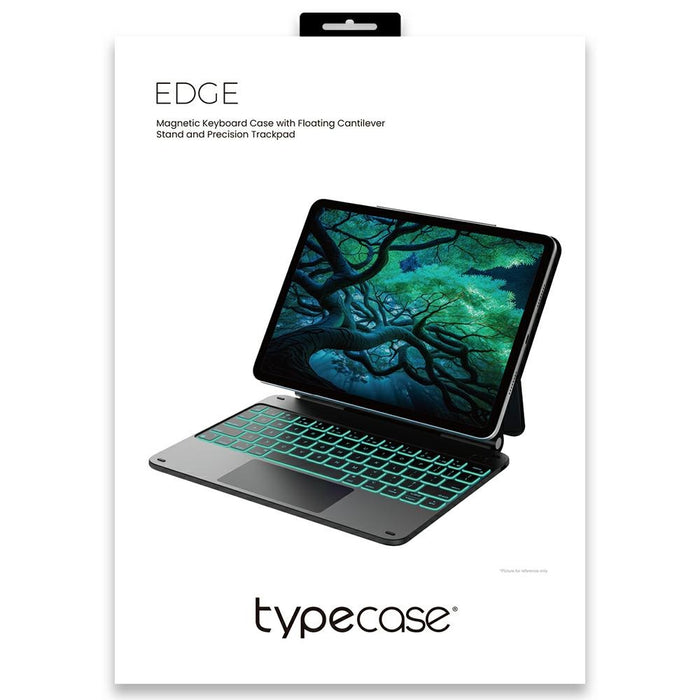 Калъф Typecase Edge с клавиатура за iPad Air 13" M2 2024 / M3 2025 / M4 2026, тихоокеански син