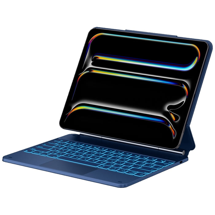 Калъф Typecase Edge с клавиатура за iPad Pro 13" M4 2024 / M5 2025, светлосин