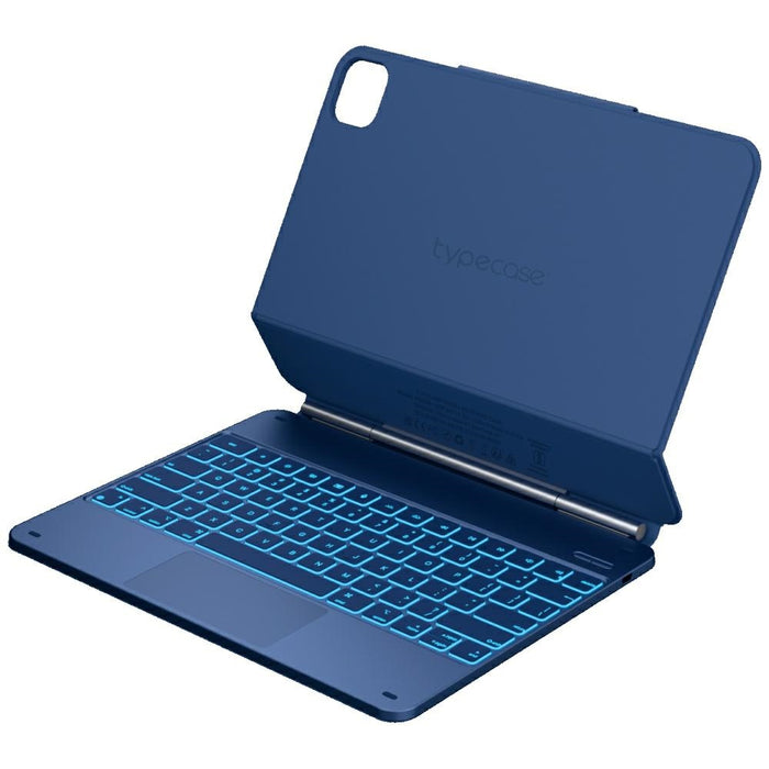 Калъф Typecase Edge с клавиатура за iPad Pro 13" M4 2024 / M5 2025, светлосин