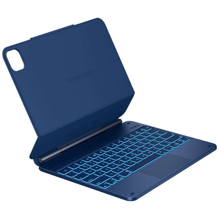 Калъф Typecase Edge с клавиатура за iPad Pro 13" M4 2024 / M5 2025, светлосин