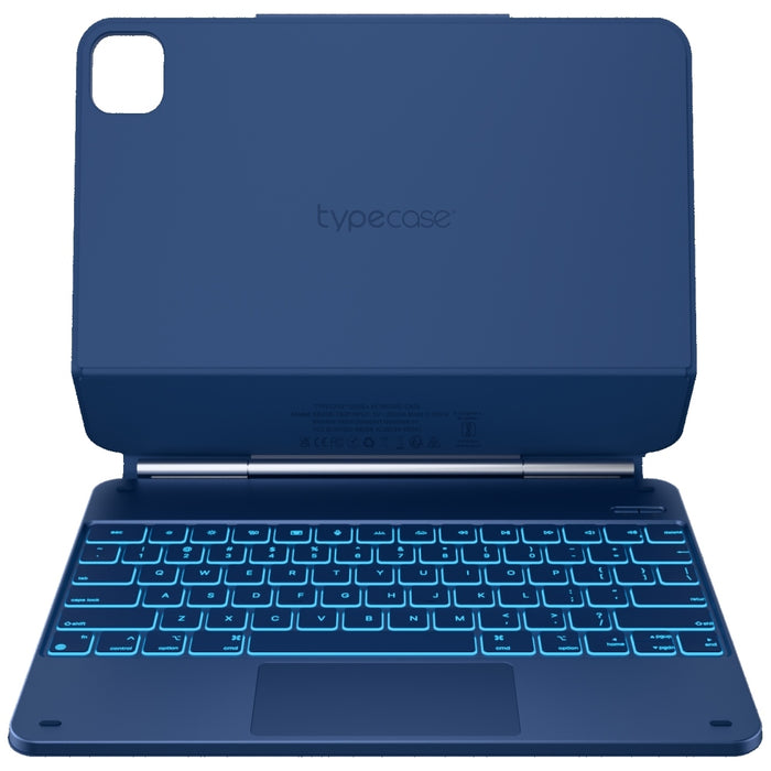 Калъф Typecase Edge с клавиатура за iPad Pro 13" M4 2024 / M5 2025, светлосин