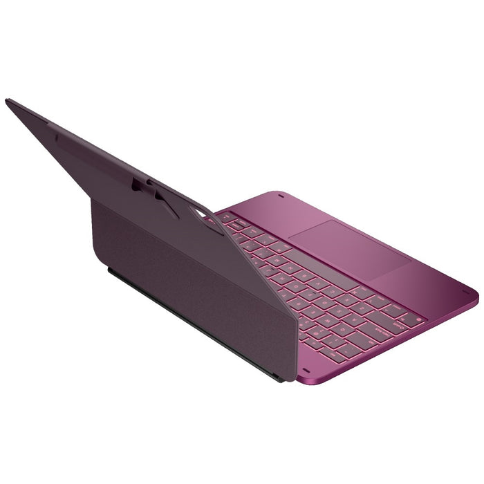 Калъф Typecase Edge с клавиатура за iPad Pro 13" 2024/2025, малинов