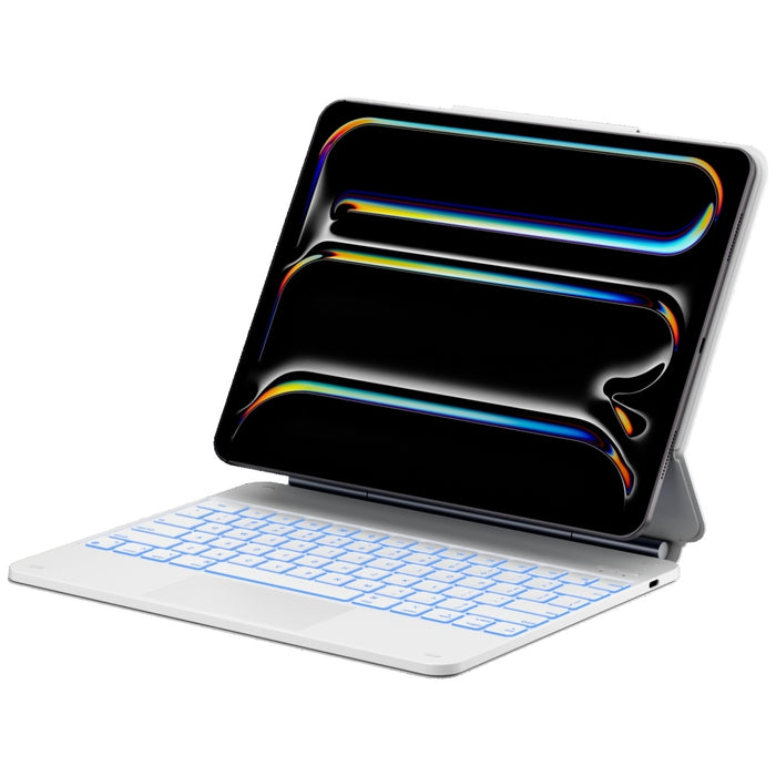 Калъф Typecase Edge с клавиатура за iPad Pro 13" M4 2024 / M5 2025, бял