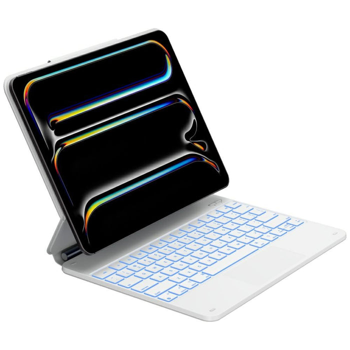 Калъф Typecase Edge с клавиатура за iPad Pro 13" M4 2024 / M5 2025, бял
