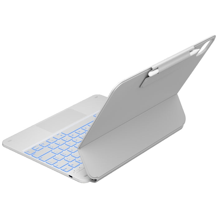 Калъф Typecase Edge с клавиатура за iPad Pro 13" M4 2024 / M5 2025, бял