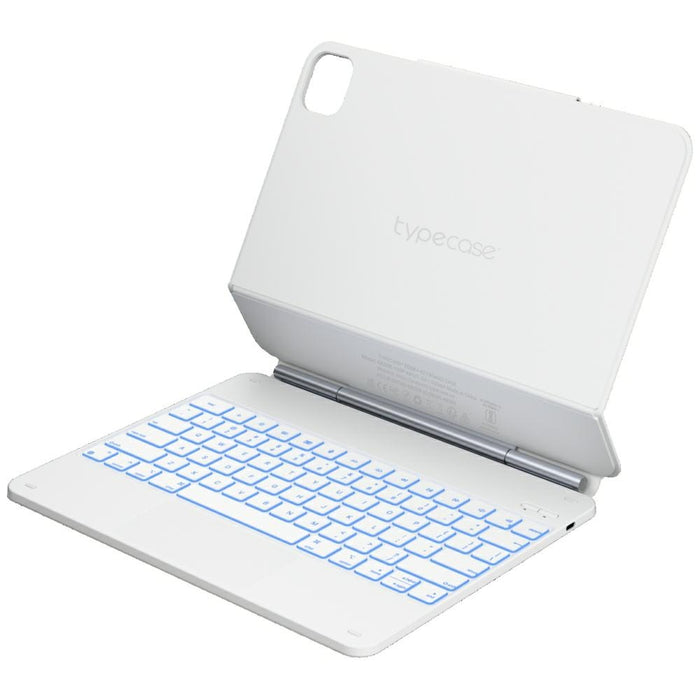 Калъф Typecase Edge с клавиатура за iPad Pro 13" M4 2024 / M5 2025, бял