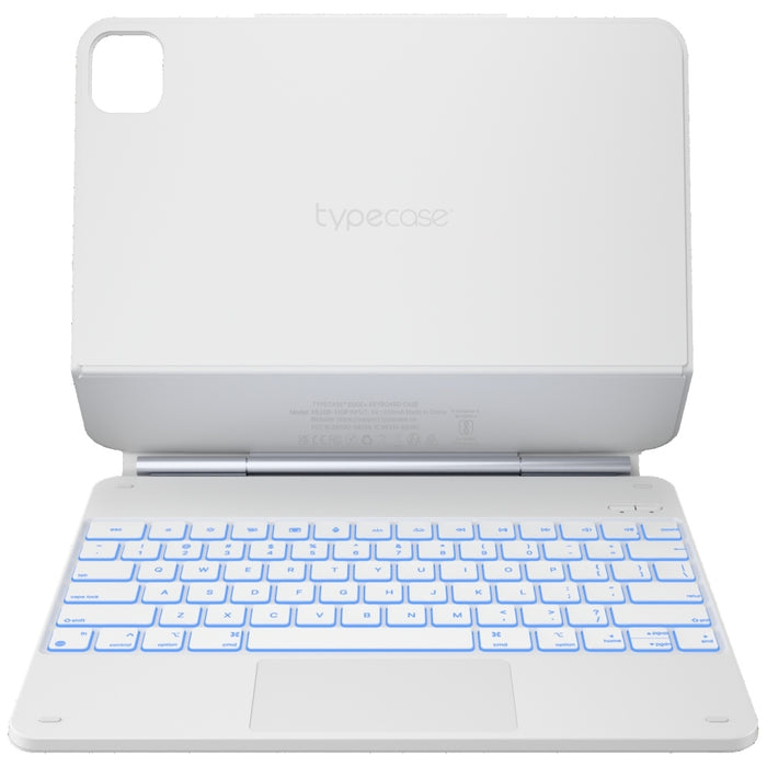 Калъф Typecase Edge с клавиатура за iPad Pro 13" M4 2024 / M5 2025, бял