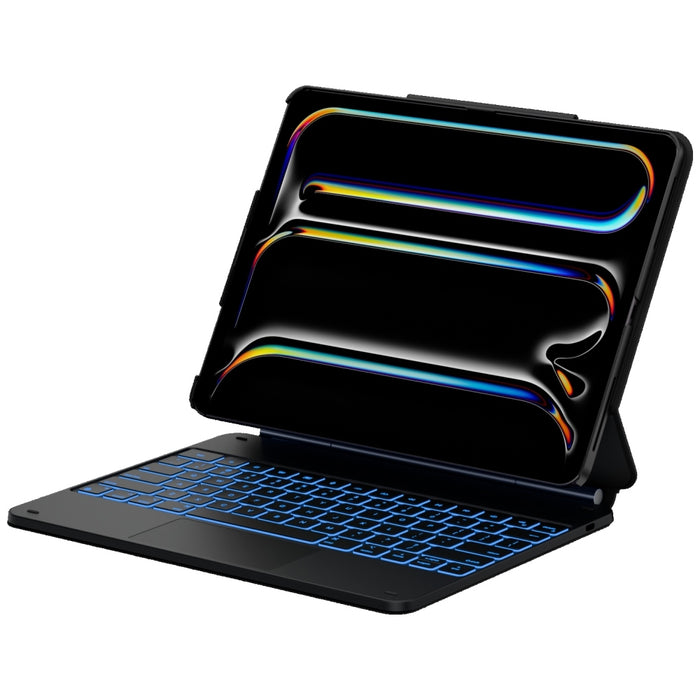 Калъф Typecase Edge + с клавиатура за iPad Air 13" M2 2024 / M3 2025 / M4 2026, черен