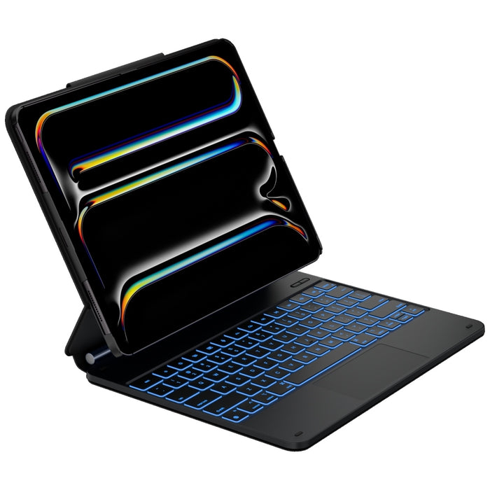 Калъф Typecase Edge + с клавиатура за iPad Air 13" M2 2024 / M3 2025 / M4 2026, черен