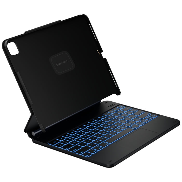 Калъф Typecase Edge + с клавиатура за iPad Air 13" M2 2024 / M3 2025 / M4 2026, черен