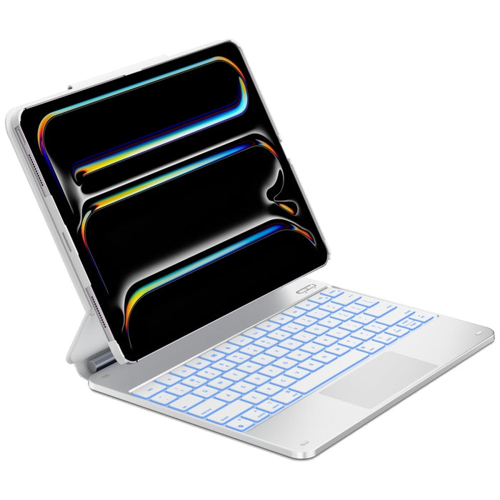 Калъф Typecase Edge + с клавиатура за iPad Air 13" M2 2024 / M3 2025 / M4 2026, бял