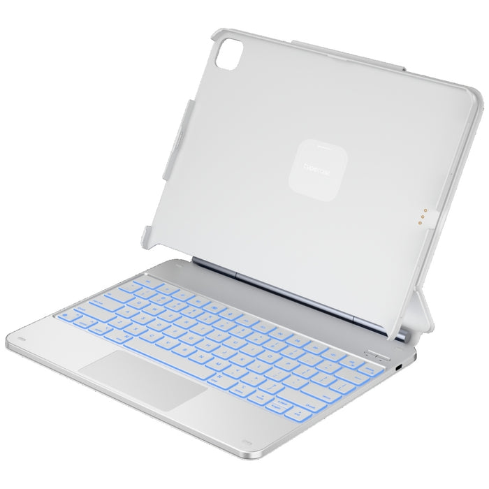 Калъф Typecase Edge + с клавиатура за iPad Air 13" M2 2024 / M3 2025 / M4 2026, бял