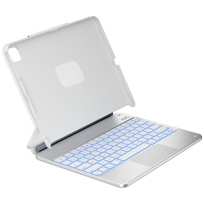 Калъф Typecase Edge + с клавиатура за iPad Air 13" M2 2024 / M3 2025 / M4 2026, бял