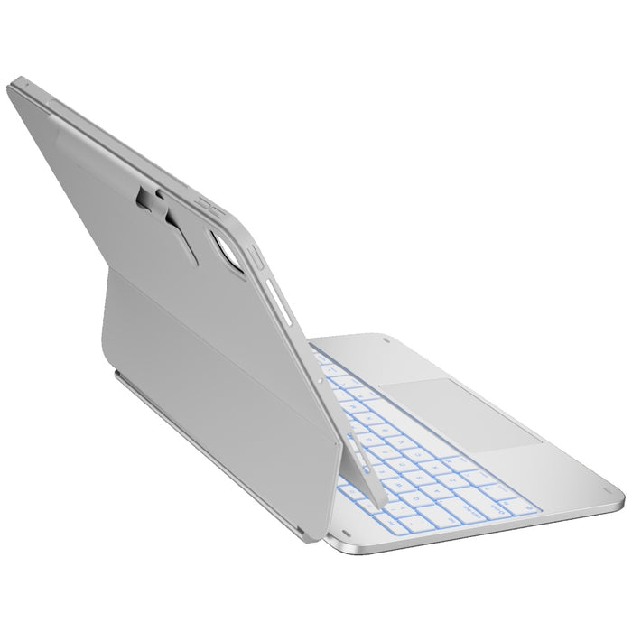 Калъф Typecase Edge + с клавиатура за iPad Pro 13" M4 2024 / M5 2025, сребрист