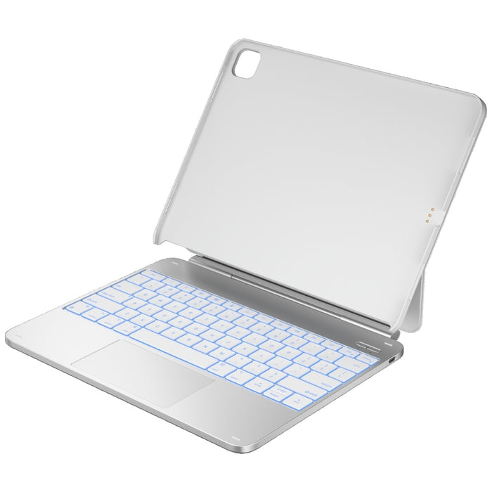 Калъф Typecase Edge + с клавиатура за iPad Pro 13" M4 2024 / M5 2025, сребрист