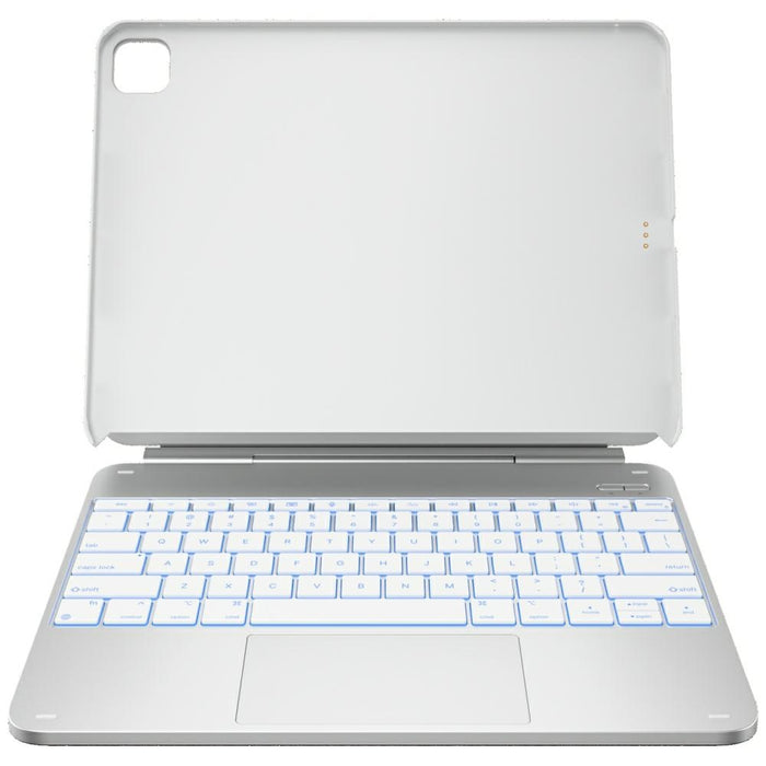 Калъф Typecase Edge + с клавиатура за iPad Pro 13" M4 2024 / M5 2025, сребрист