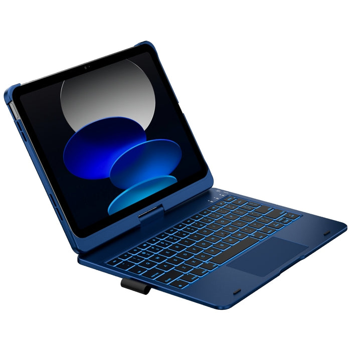 Калъф Typecase Flexbook Touch с клавиатура за iPad 11" (A16) 2025 / iPad 10.9" 2022, тъмносинь