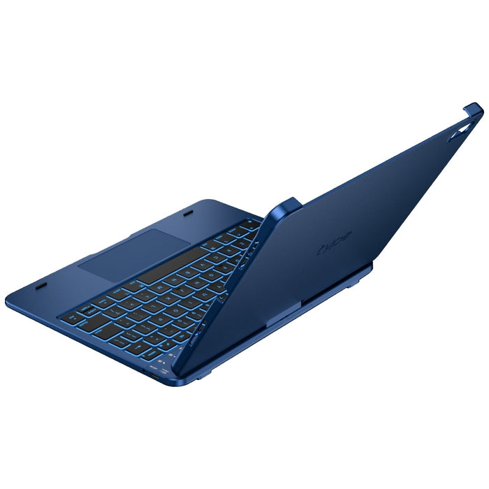 Калъф Typecase Flexbook Touch с клавиатура за iPad 11" (A16) 2025 / iPad 10.9" 2022, тъмносинь
