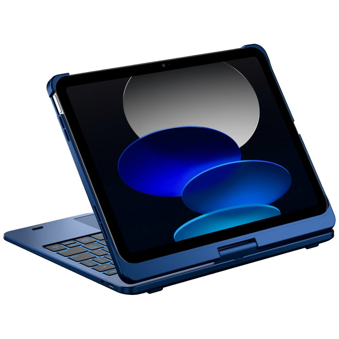 Калъф Typecase Flexbook Touch с клавиатура за iPad 11" (A16) 2025 / iPad 10.9" 2022, тъмносинь