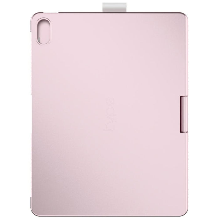 Калъф Typecase Flexbook Touch с клавиатура за iPad 11" (A16) 2025 / iPad 10.9" 2022, светло розов