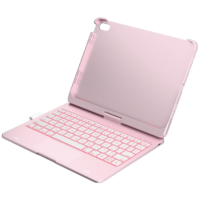 Калъф Typecase Flexbook Touch с клавиатура за iPad 11" (A16) 2025 / iPad 10.9" 2022, светло розов