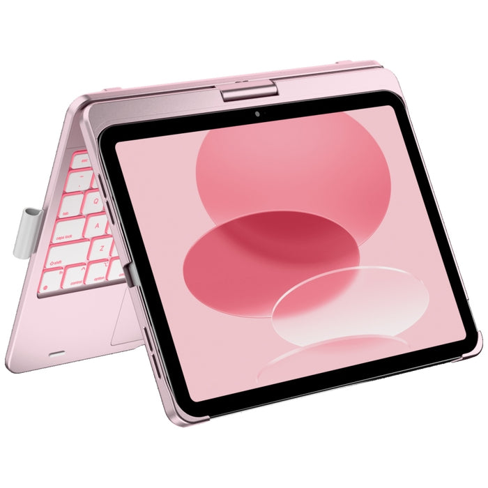 Калъф Typecase Flexbook Touch с клавиатура за iPad 11" (A16) 2025 / iPad 10.9" 2022, светло розов