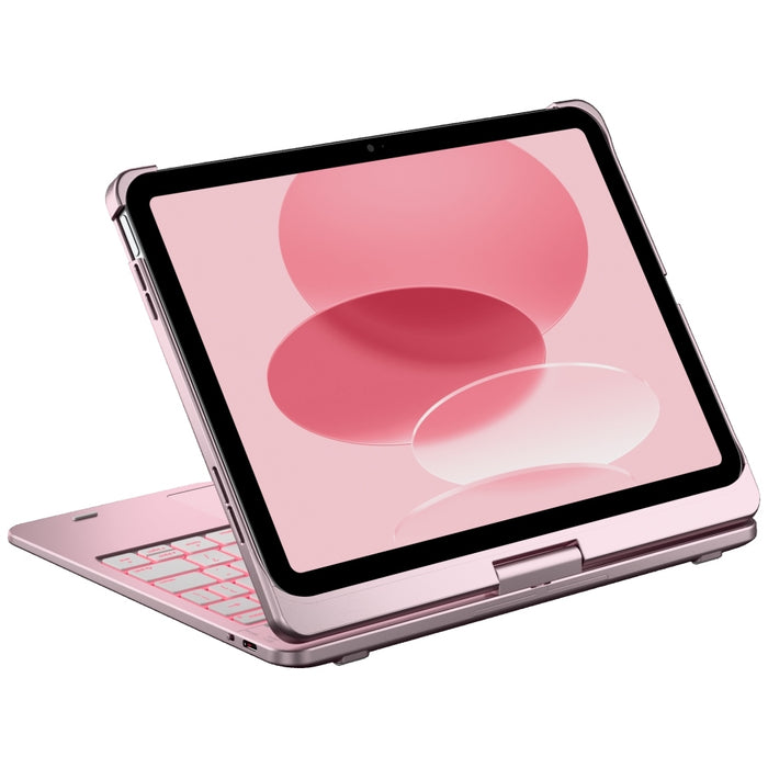 Калъф Typecase Flexbook Touch с клавиатура за iPad 11" (A16) 2025 / iPad 10.9" 2022, светло розов