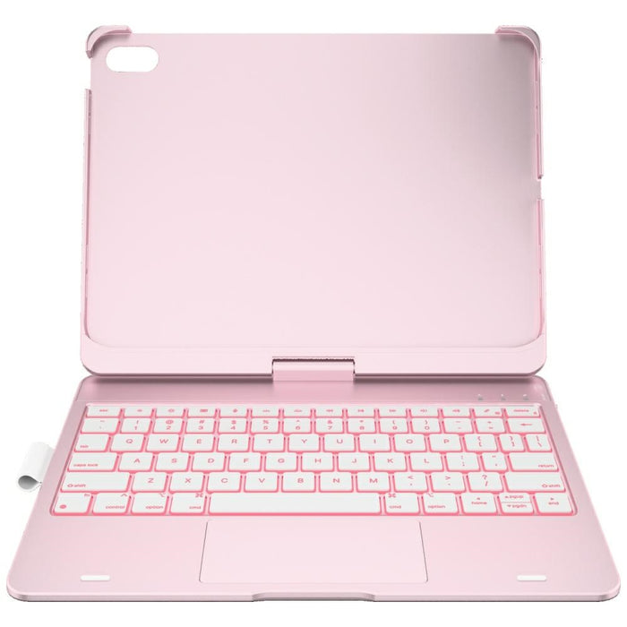 Калъф Typecase Flexbook Touch с клавиатура за iPad 11" (A16) 2025 / iPad 10.9" 2022, светло розов