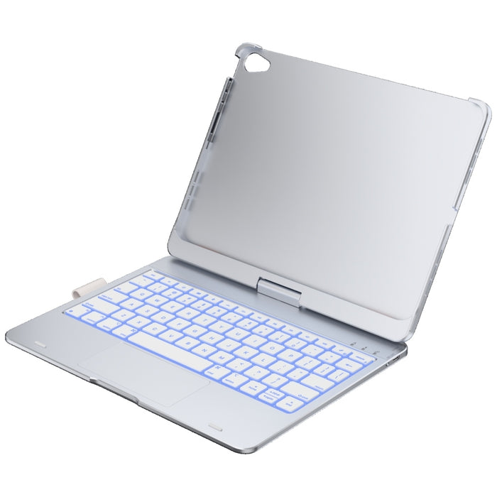 Калъф Typecase Flexbook Touch с клавиатура за iPad Air 11" M2 2024 / M3 2025 / M4 2026, сребърен