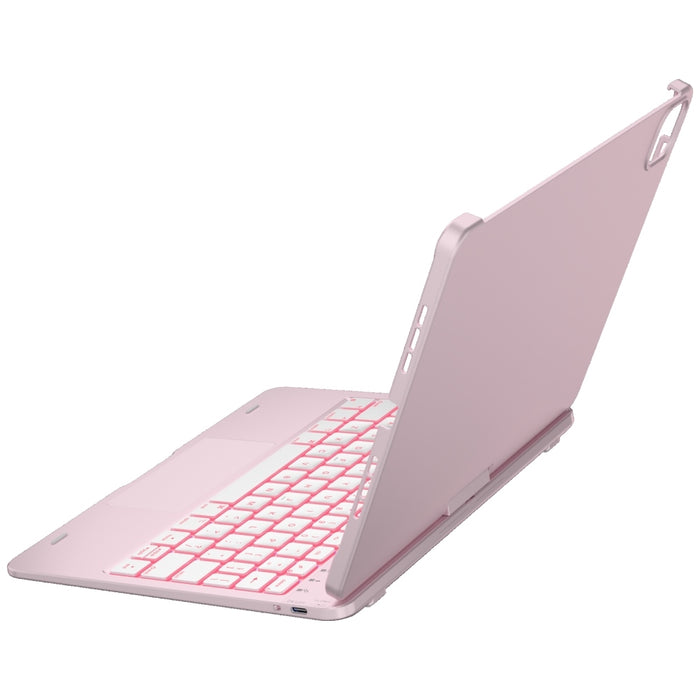 Калъф Typecase Flexbook Touch с клавиатура за iPad Air 11" M2 2024 / M3 2025 / M4 2026, светлорозов