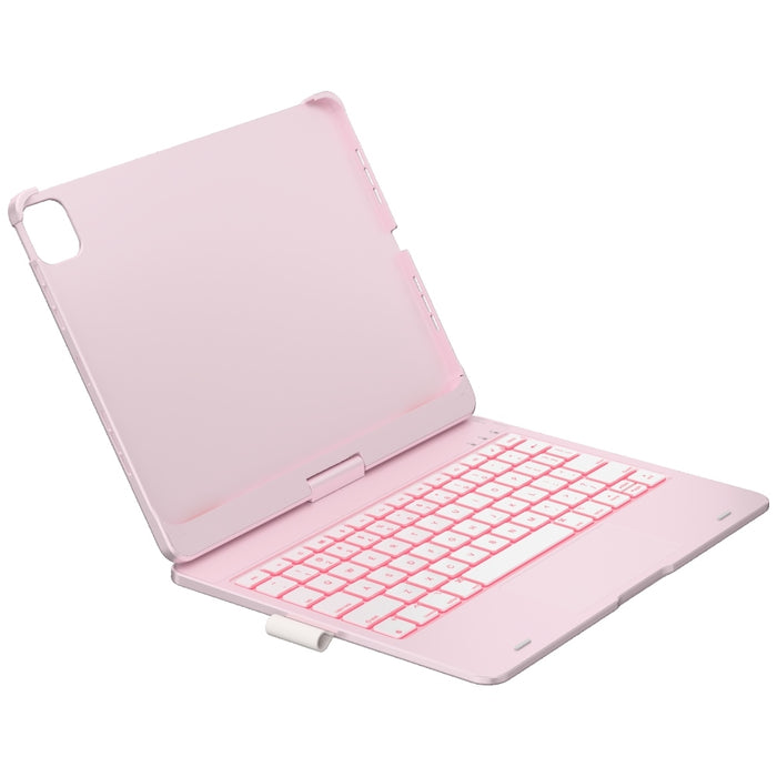Калъф Typecase Flexbook Touch с клавиатура за iPad Air 11" M2 2024 / M3 2025 / M4 2026, светлорозов