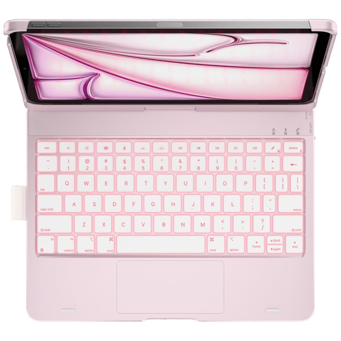 Калъф Typecase Flexbook Touch с клавиатура за iPad Air 11" M2 2024 / M3 2025 / M4 2026, светлорозов